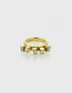 Baguette diamond ring