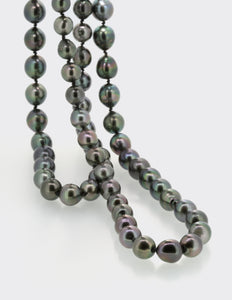 Long Tahitian Pearl Necklace